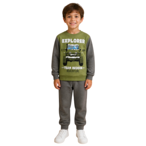 Conjunto Moletom Explorer Verde