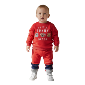 Conjunto Moletom Jogger Vermelho