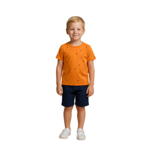 Camiseta Musical Laranja