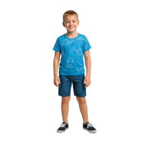 Camiseta Game Azul Fresh