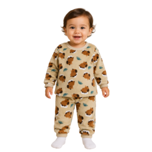 Pijama em fleece - Capivara