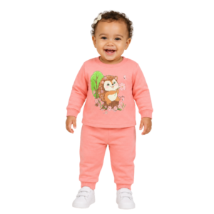 Conjunto Moletom Ouriço Rosa