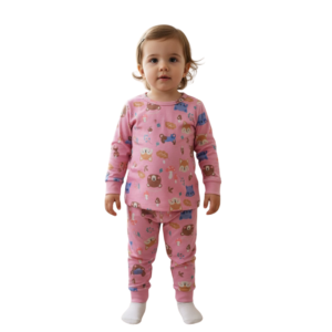 Conjunto Térmico Urso Rosa