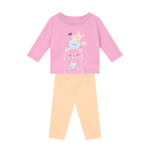 Conjunto Moletom Urso Gato Coelho