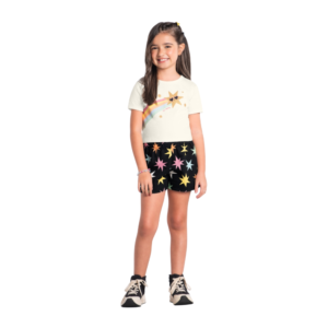 Conjunto Estrelinhas Glitter