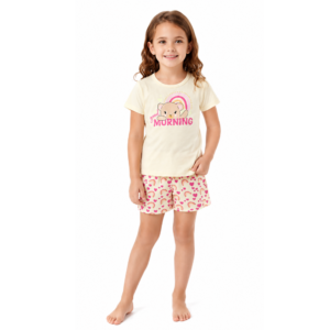 Pijama Curto Arco Íris