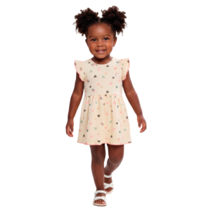 Vestido Corações Off
